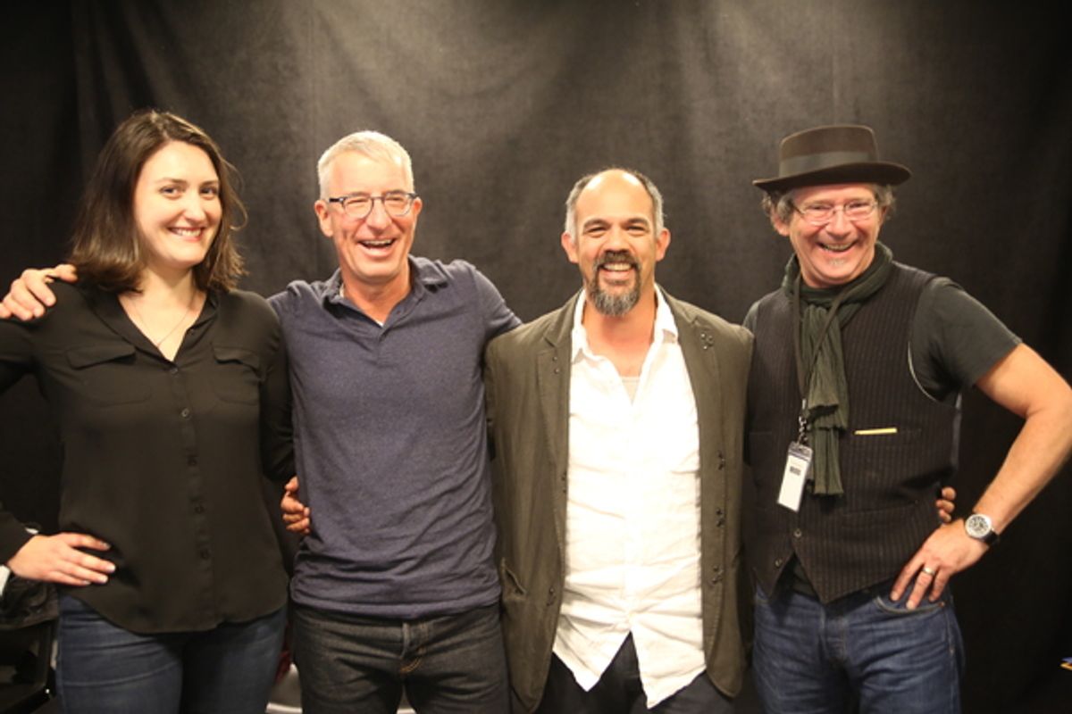 Liz Wisan, Steven Epp, Orlando Pabotoy, and Christopher Bayes at 