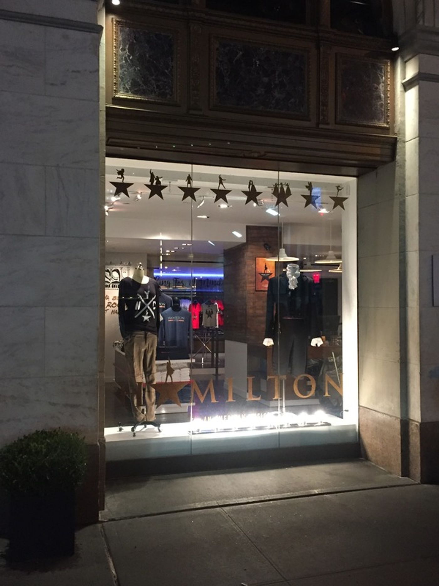 Photo Flash: Sneak Peek Inside The HAMILTON Shop, Broadway's First Store for a Single Show Photo Flash: Sneak Peek Inside The HAMILTON Shop, Broadway's First Store for a Single Show Image