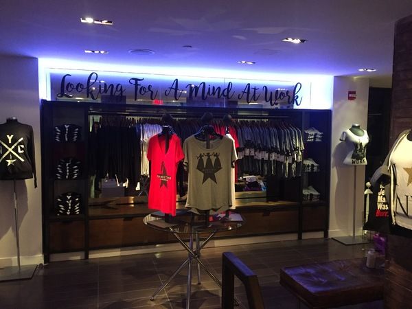 Photo Flash: Sneak Peek Inside The HAMILTON Shop, Broadway's First Store for a Single Show — photo 4 of 9