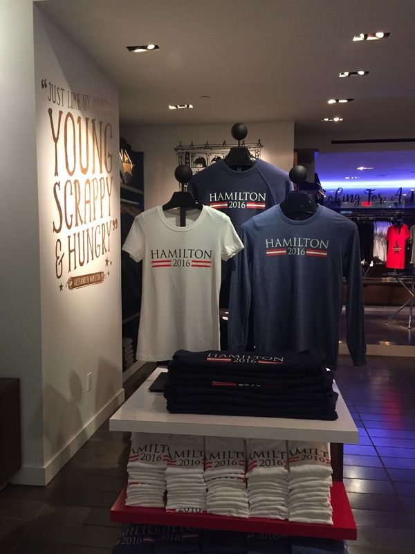 Photo Flash: Sneak Peek Inside The HAMILTON Shop, Broadway's First Store for a Single Show — photo 5 of 9