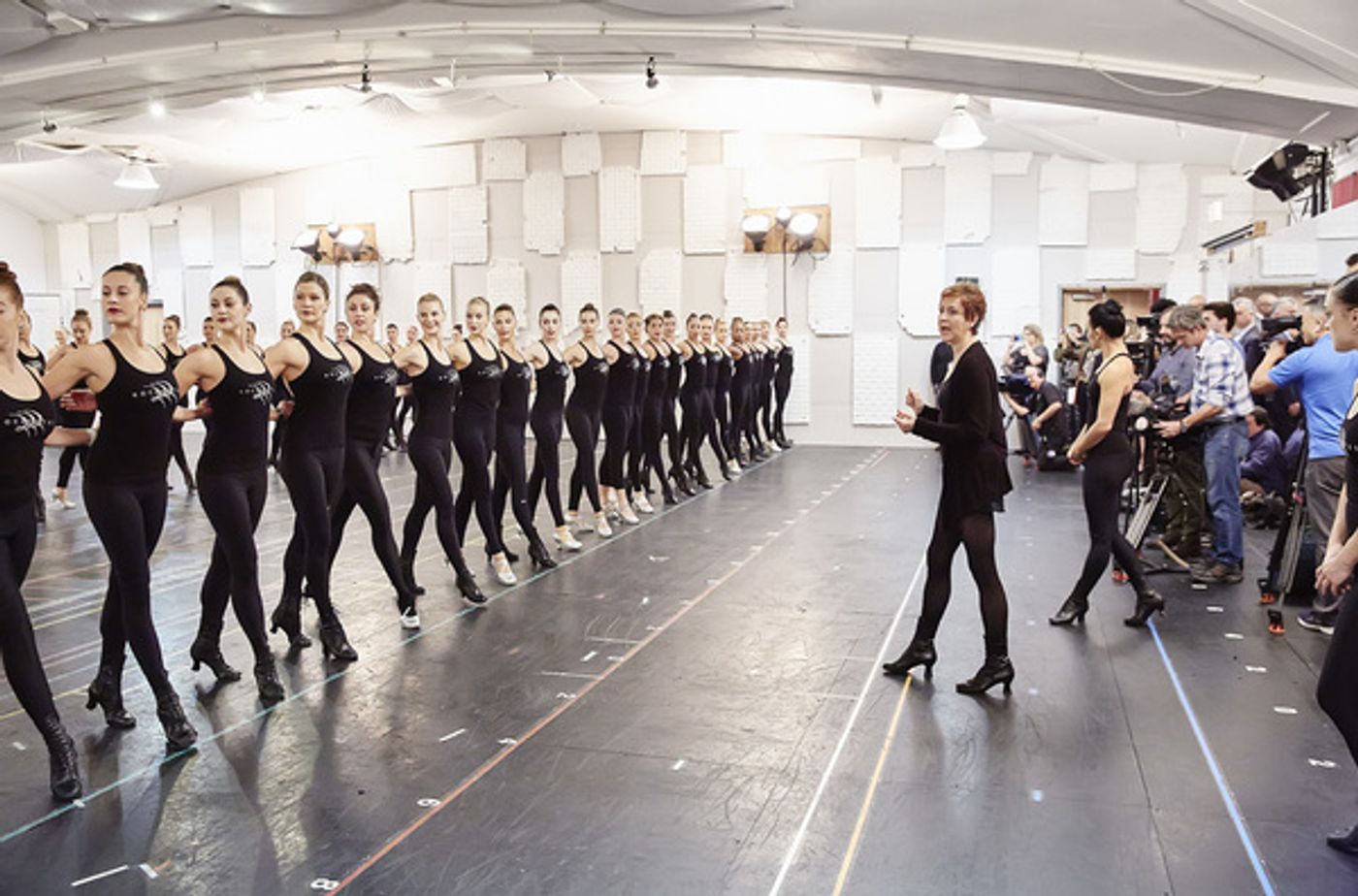 Photo Flash: The Rockettes Kick Off Rehearsals for the 2016 CHRISTMAS SPECTACULAR at Radio City  Image