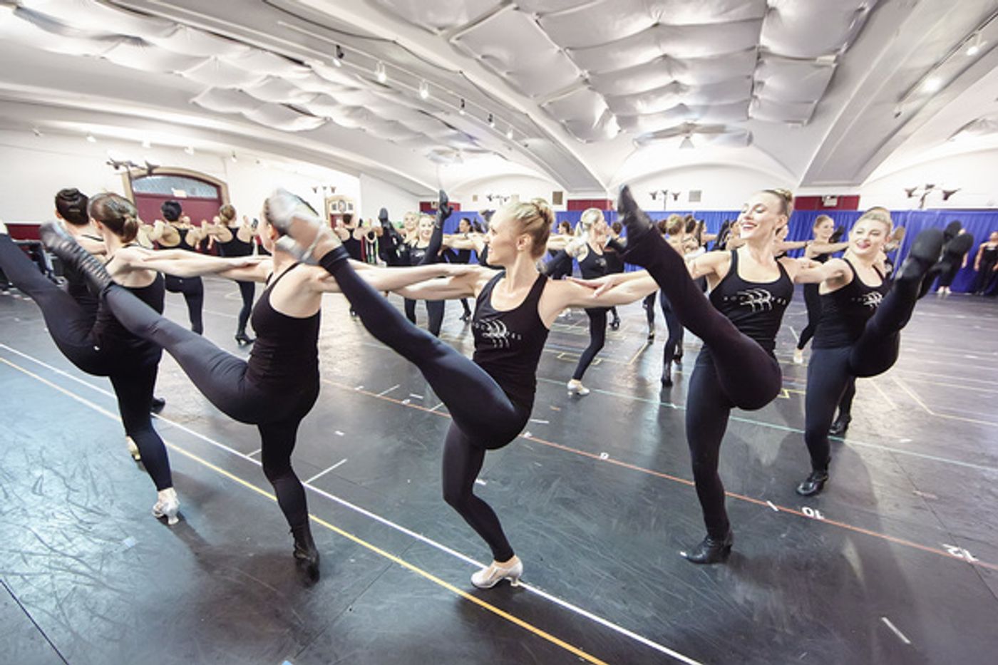 Photo Flash: The Rockettes Kick Off Rehearsals for the 2016 CHRISTMAS SPECTACULAR at Radio City  Image