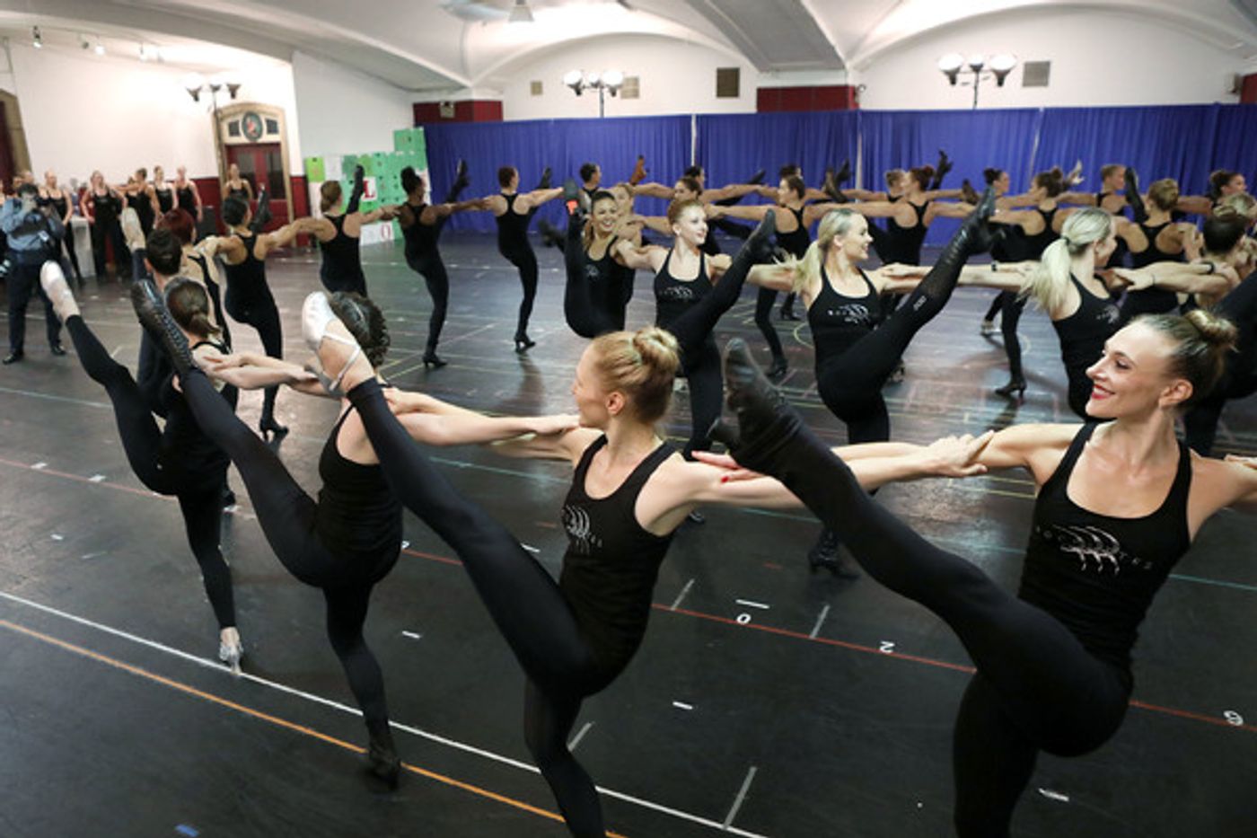 Photo Flash: The Rockettes Kick Off Rehearsals for the 2016 CHRISTMAS SPECTACULAR at Radio City  Image