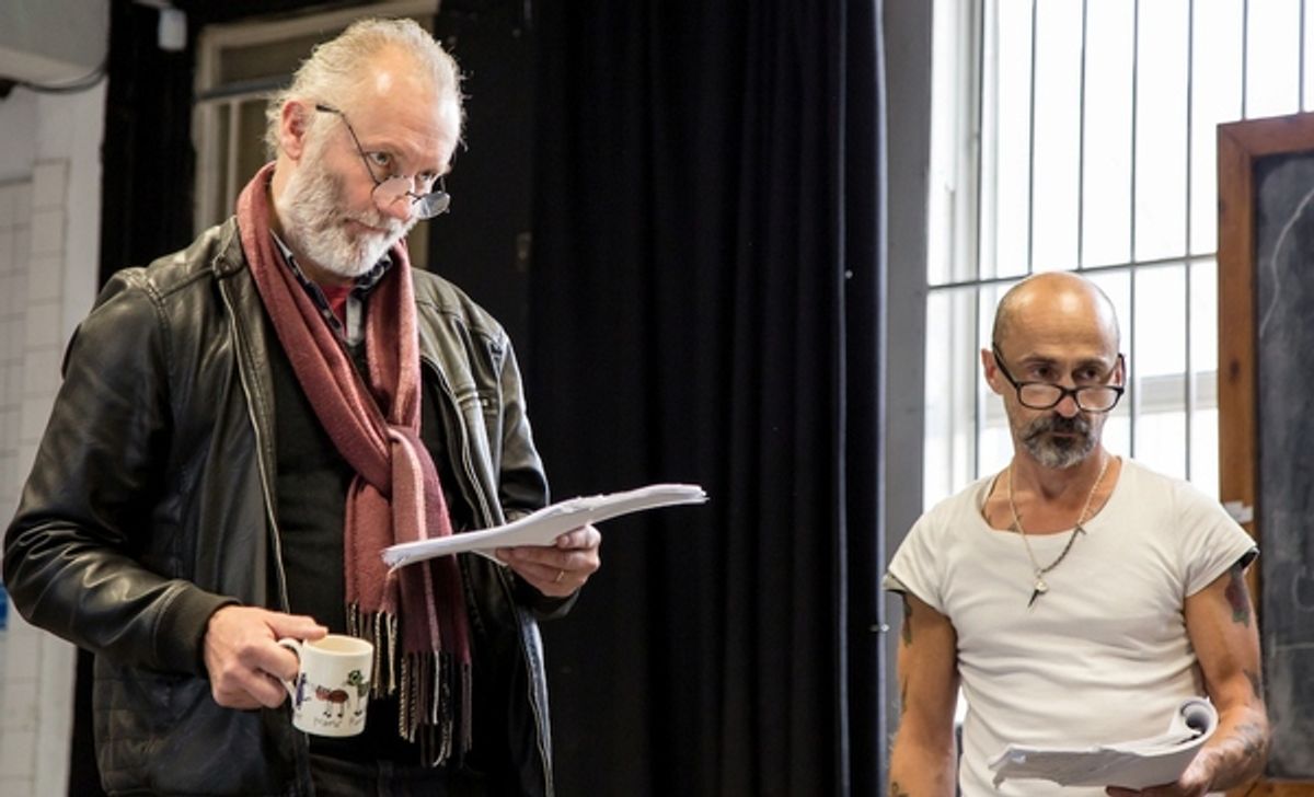 Aden Gillett and Simon Gregor at 