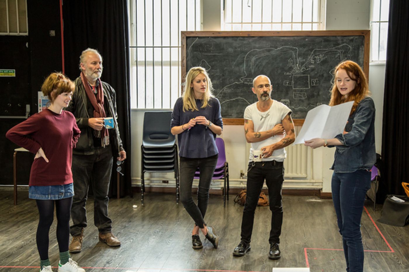 Photo Flash: In Rehearsal with Papatango's ORCA  Image