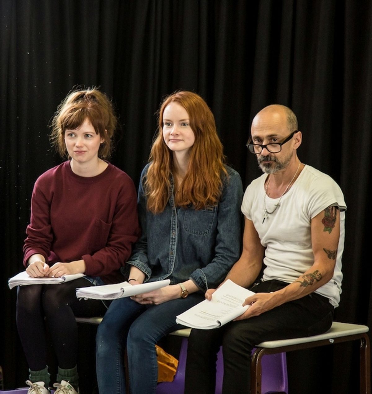 Carla Langley, Rona Morison, and Simon Gregor at 