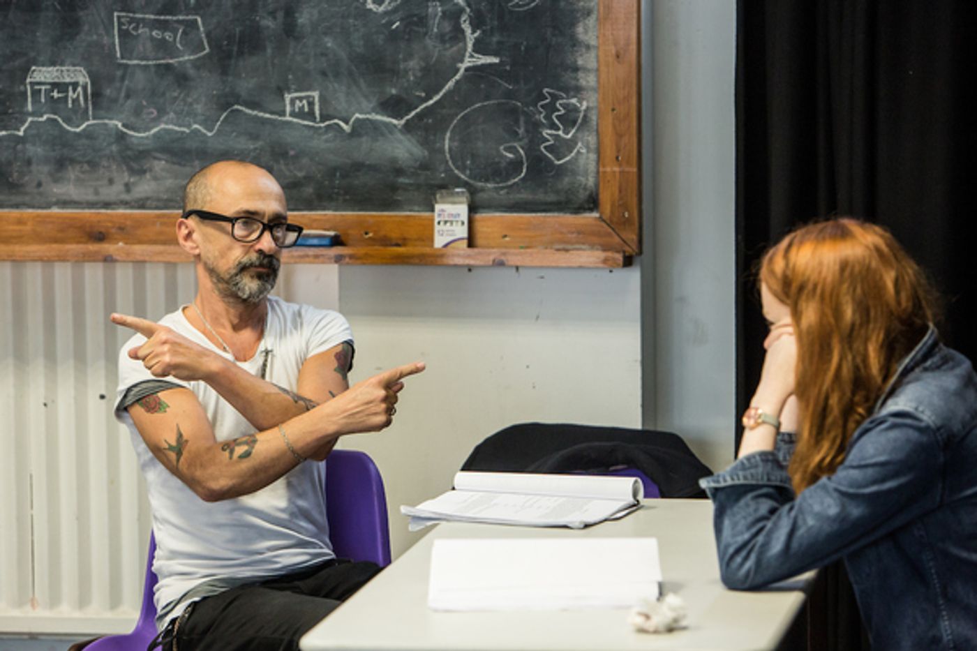 Photo Flash: In Rehearsal with Papatango's ORCA  Image