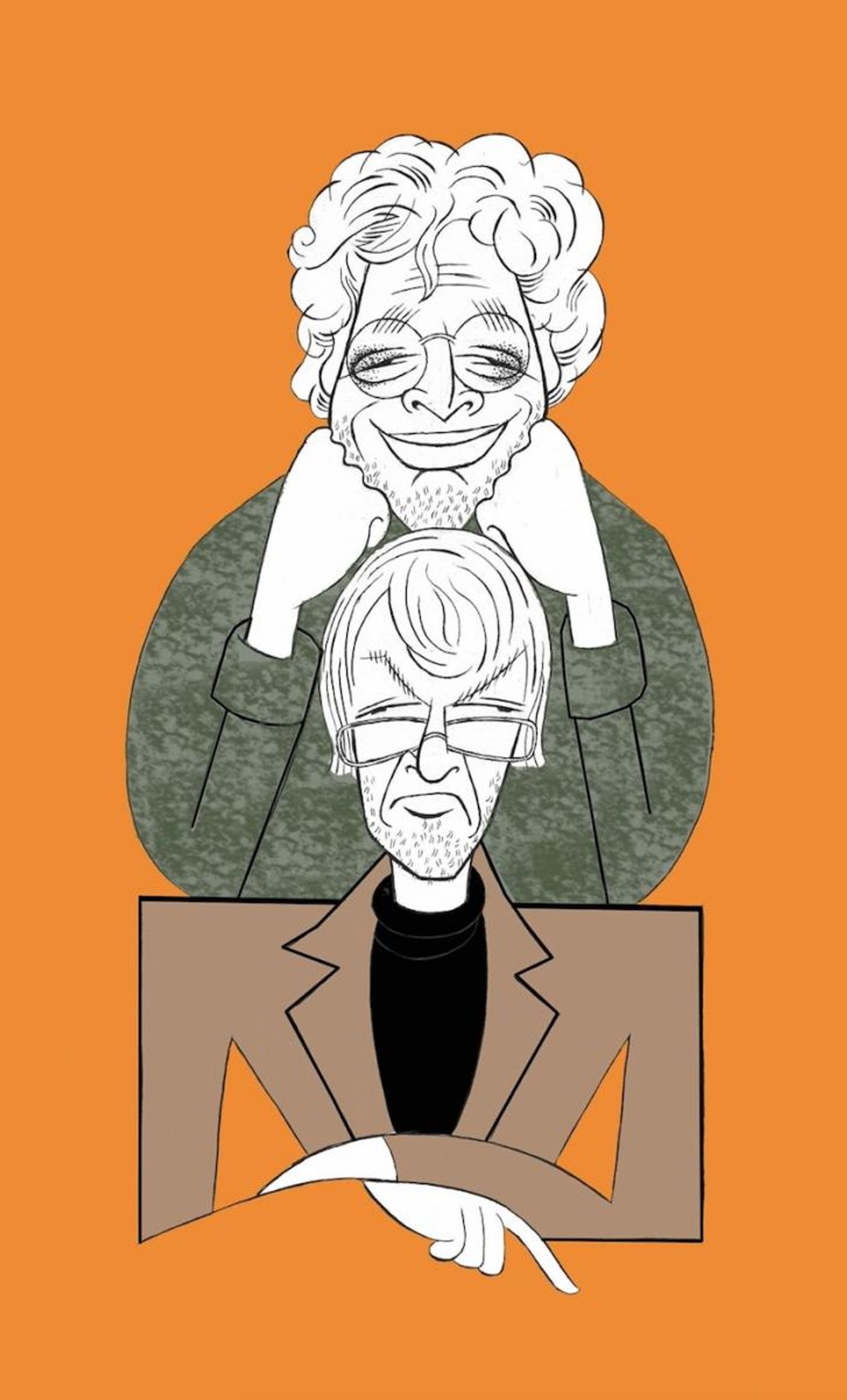 BWW Exclusive: Ken Fallin Draws the Stage - John Mulaney & Nick Kroll in OH, HELLO! Image