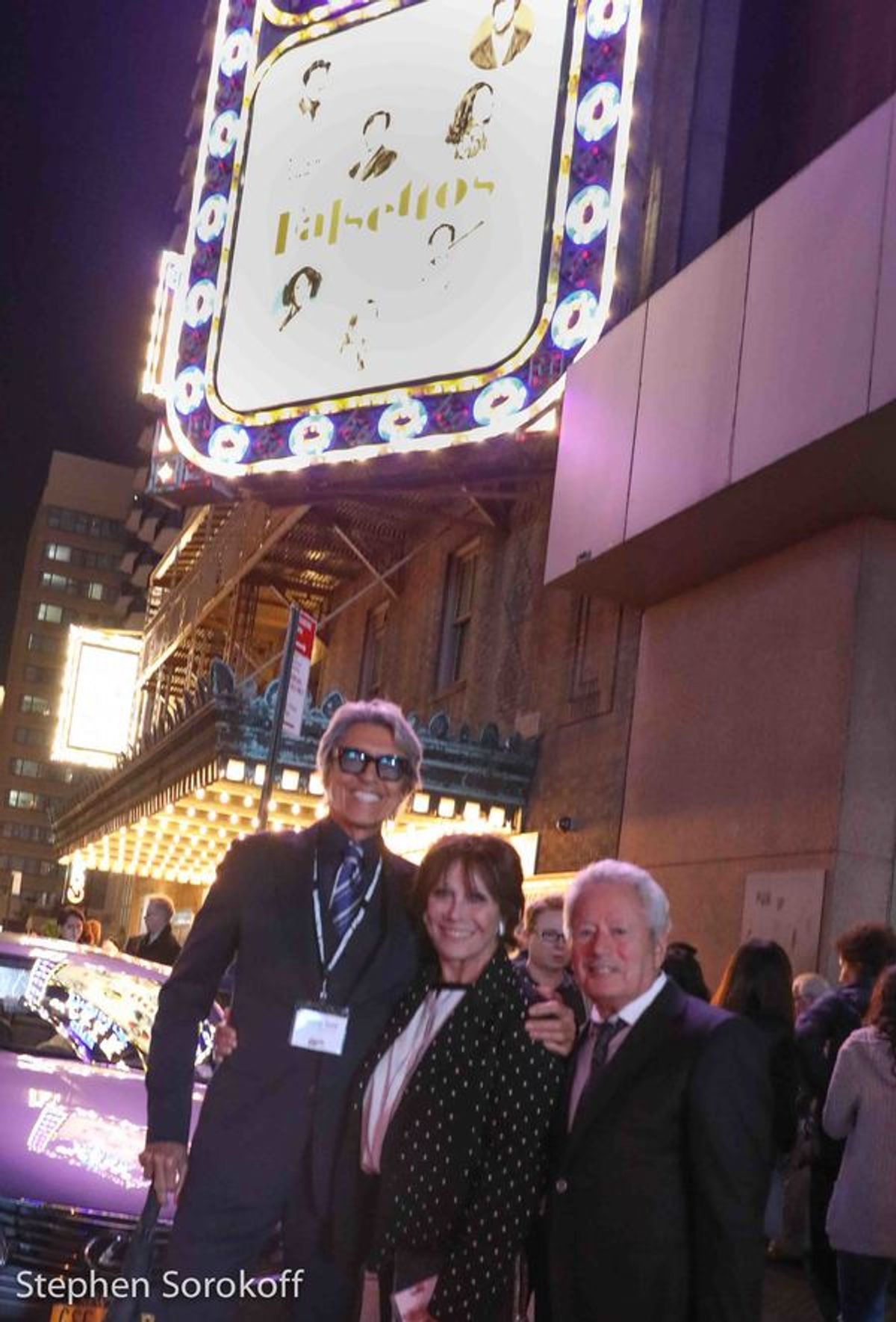 Tommy Tune, Michele Lee, Stephen Sorokoff at 