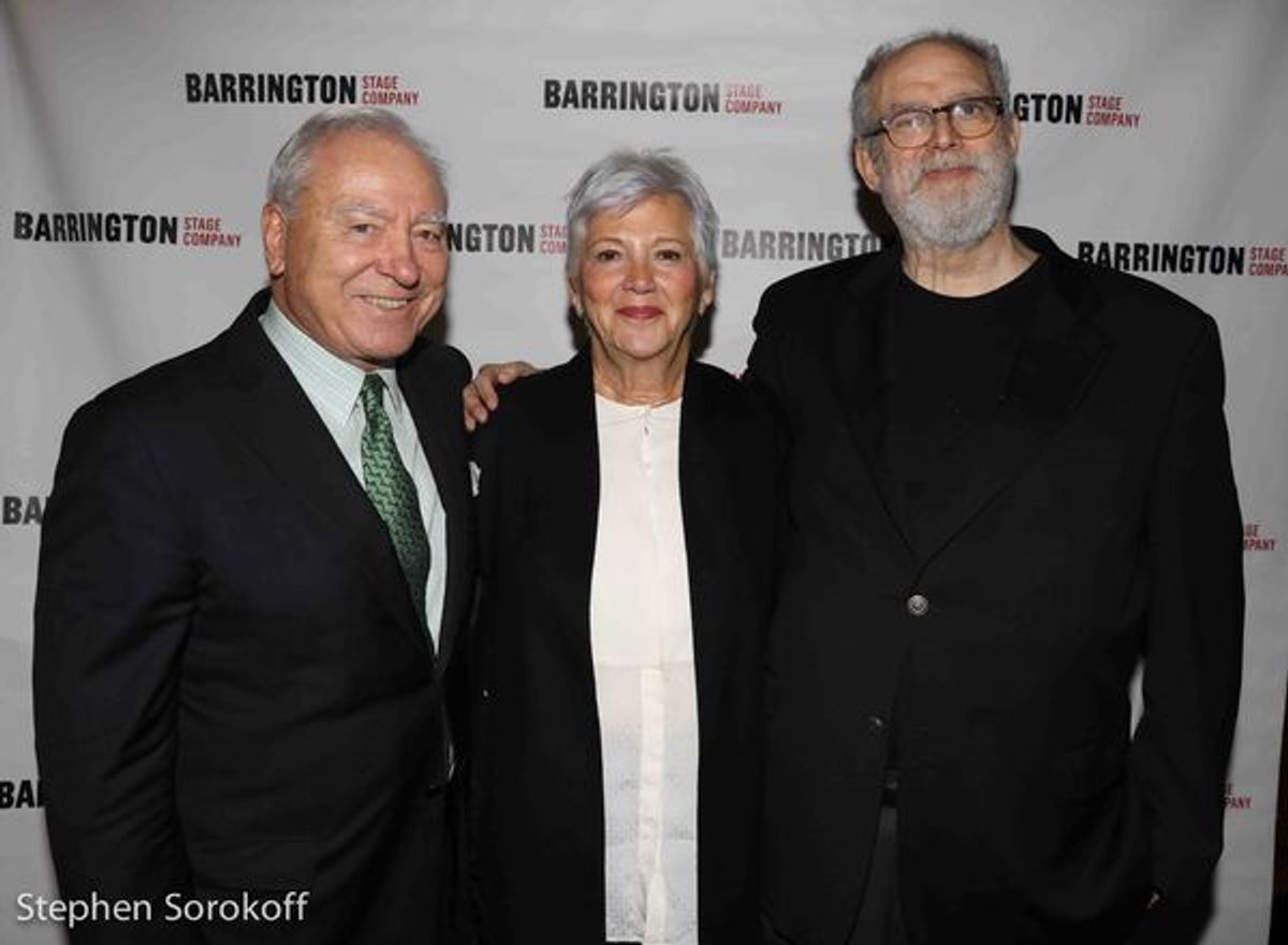 Bruno Quinson, Mary Ann Quinson, Board Chair, William Finn at 