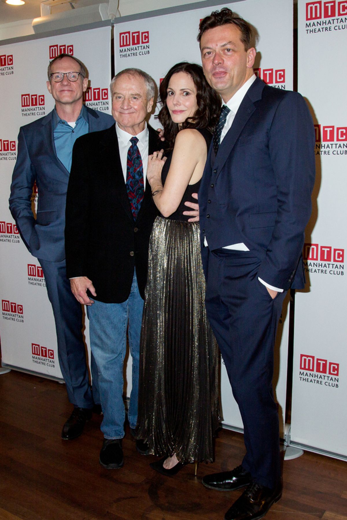 Mark Brokaw, Denis Arndt, Mary-Louise Parker, Simon Stephens at 