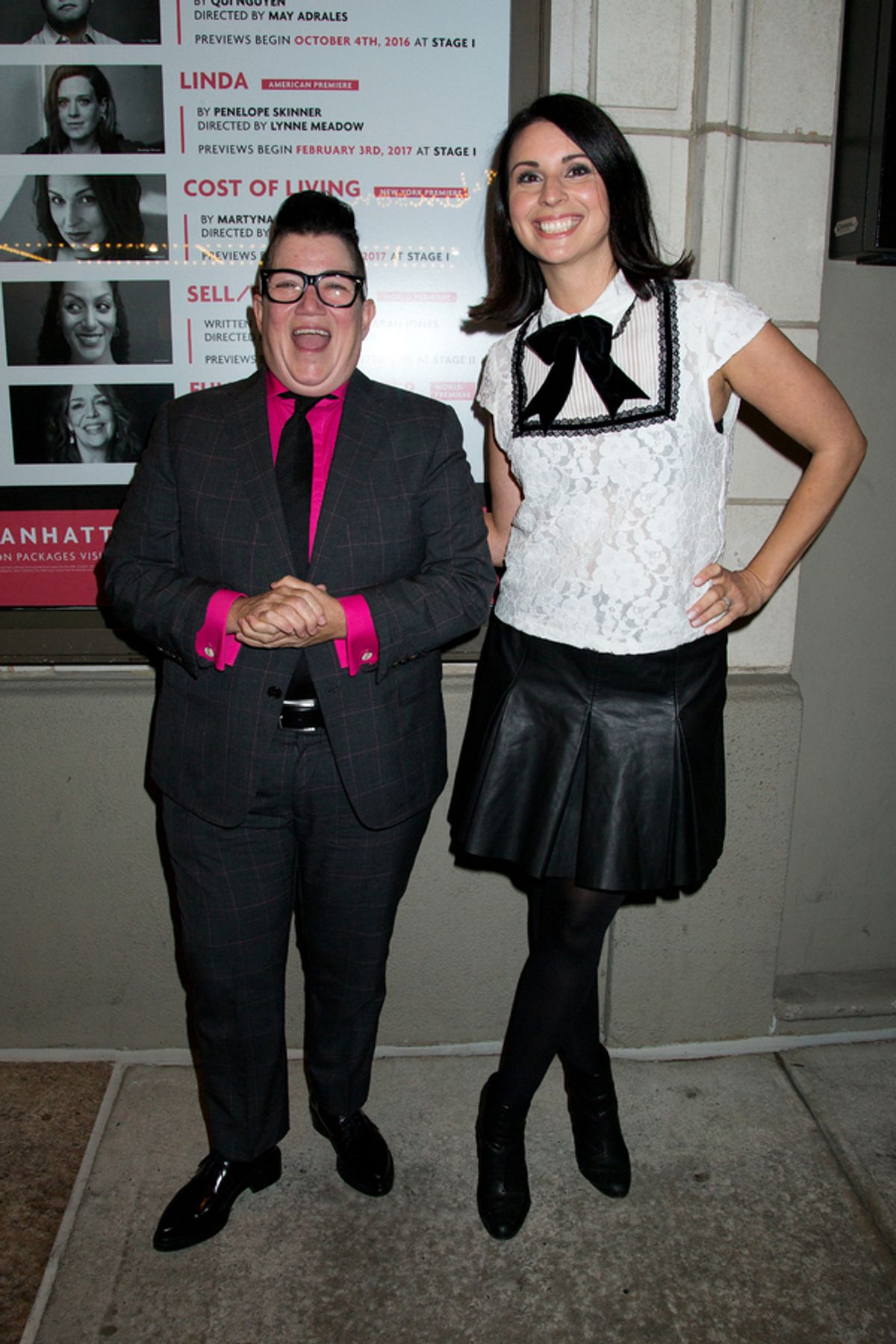 Lea DeLaria, Beth Dover at 