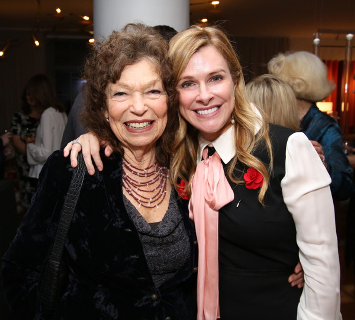 Gretchen Cryer and Elizabeth Dewberry  at 