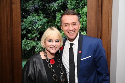 Louise Evins and Andrew Lippa Photo