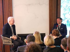 Steve Martin and Andrew Lippa @ BroadwayWorld Steve Martin and Andrew Lippa Photo