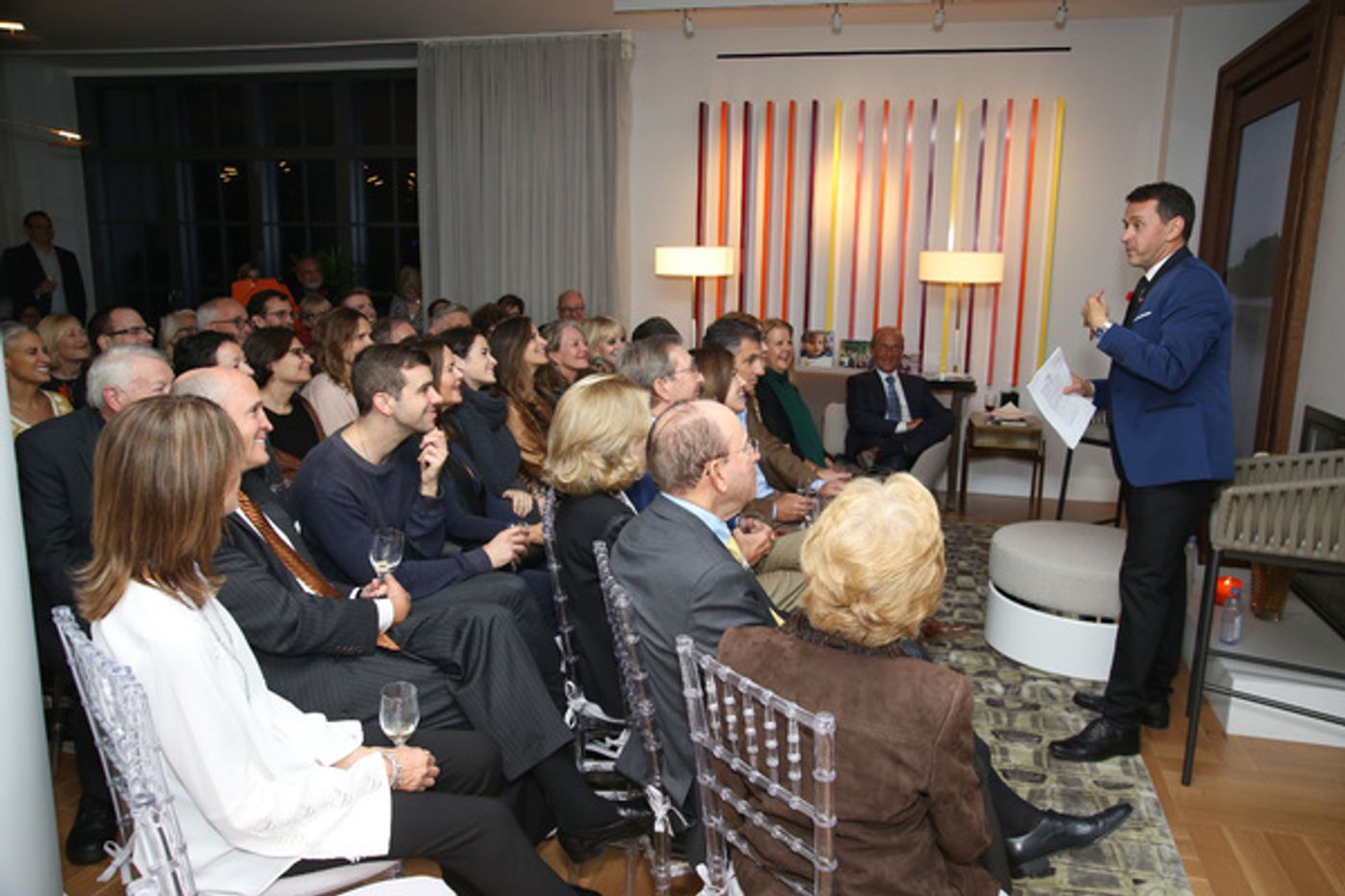 Photo Flash: BRIGHT STAR's Steve Martin, Andrew Lippa and More Take Part in DGF Salon  Image