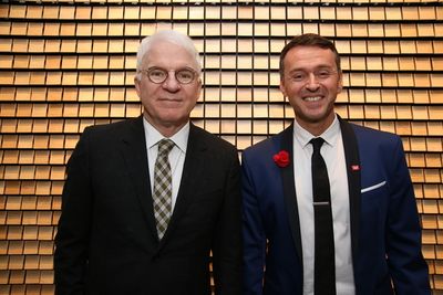Steve Martin and Andrew Lippa Photo