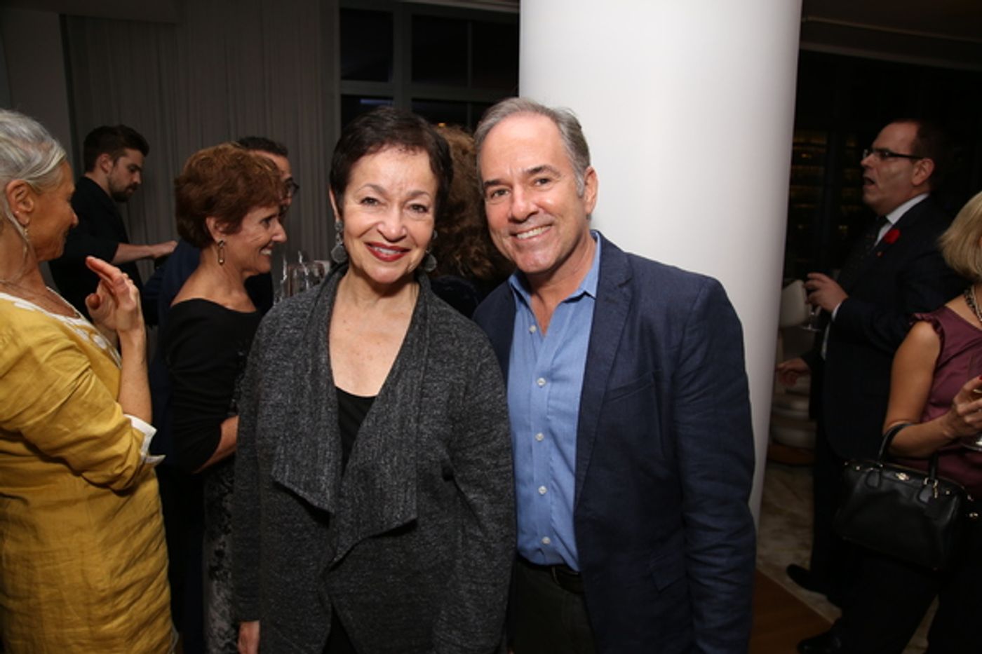 Photo Flash: BRIGHT STAR's Steve Martin, Andrew Lippa and More Take Part in DGF Salon  Image