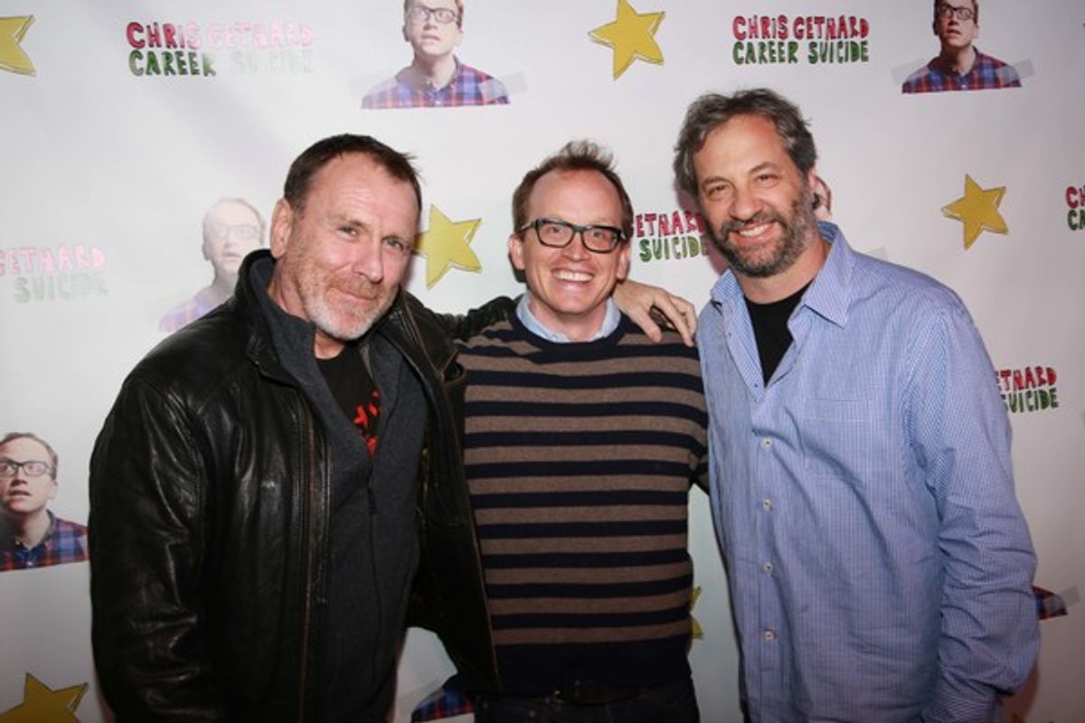 Colin Quinn, Chris Gethard, Judd Apatow at 