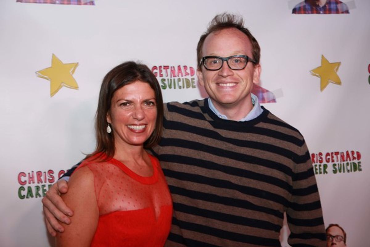 Director Kimberly Senior and Chris Gethard at 