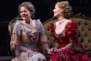 Isabel Keating and Marg Helgenberger @ BroadwayWorld Isabel Keating and Marg Helgenberger Photo