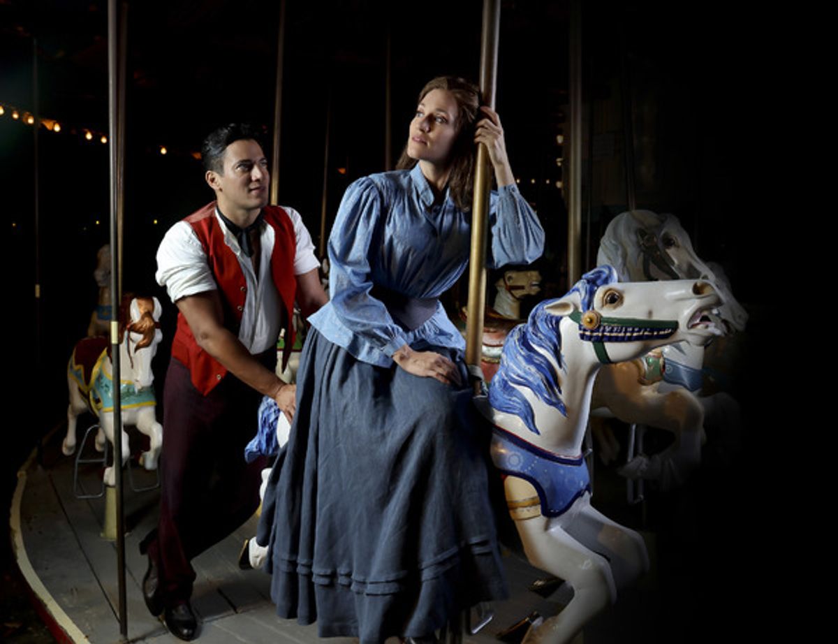 Nicholas Rodriguez and Betsy Morgan at 