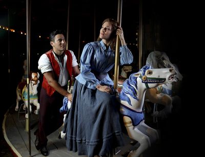 Nicholas Rodriguez and Betsy Morgan Photo