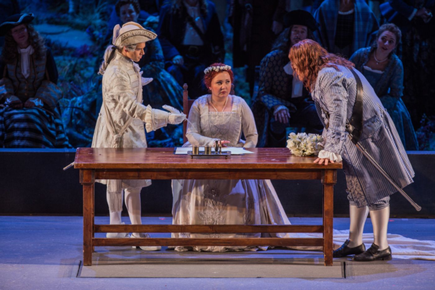Photo Flash: First Look at LUCIA DI LAMMERMOOR, Opening This Weekend at the Lyric Photo Flash: First Look at LUCIA DI LAMMERMOOR, Opening This Weekend at the Lyric Image