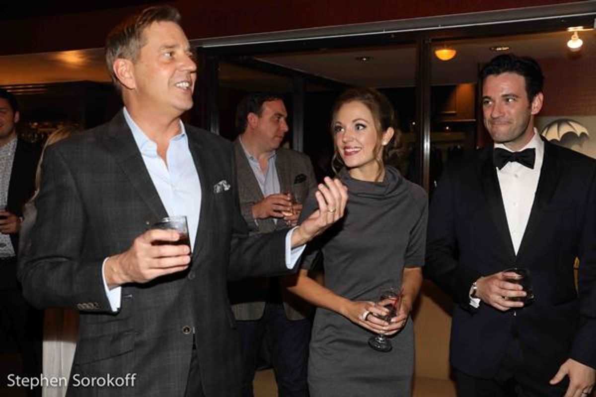 Steven Reineke, Laura Osnes, Colin Donnell at 