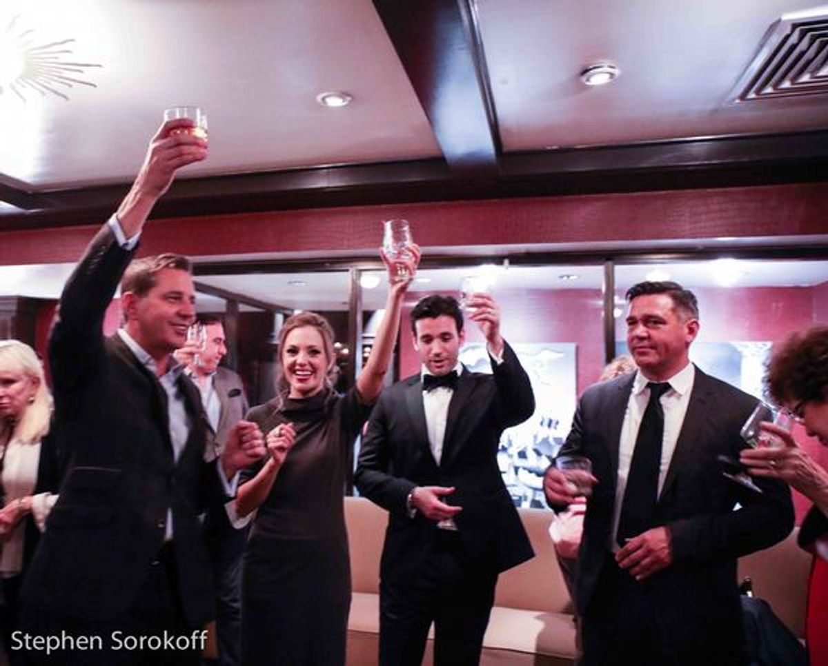 Steven Reineke, Laura Osnes, Colin Donnell, Nathan Gunn at 