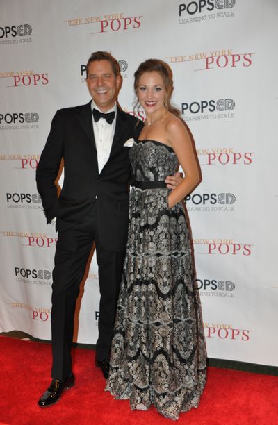 Steven Reineke and Laura Osnes Photo