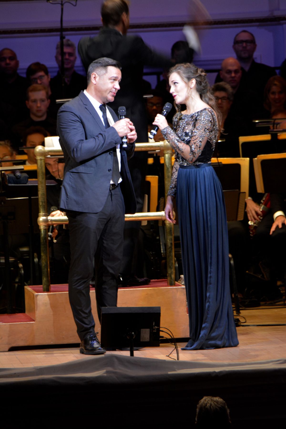 Nathan Gunn and Laura Osnes at 