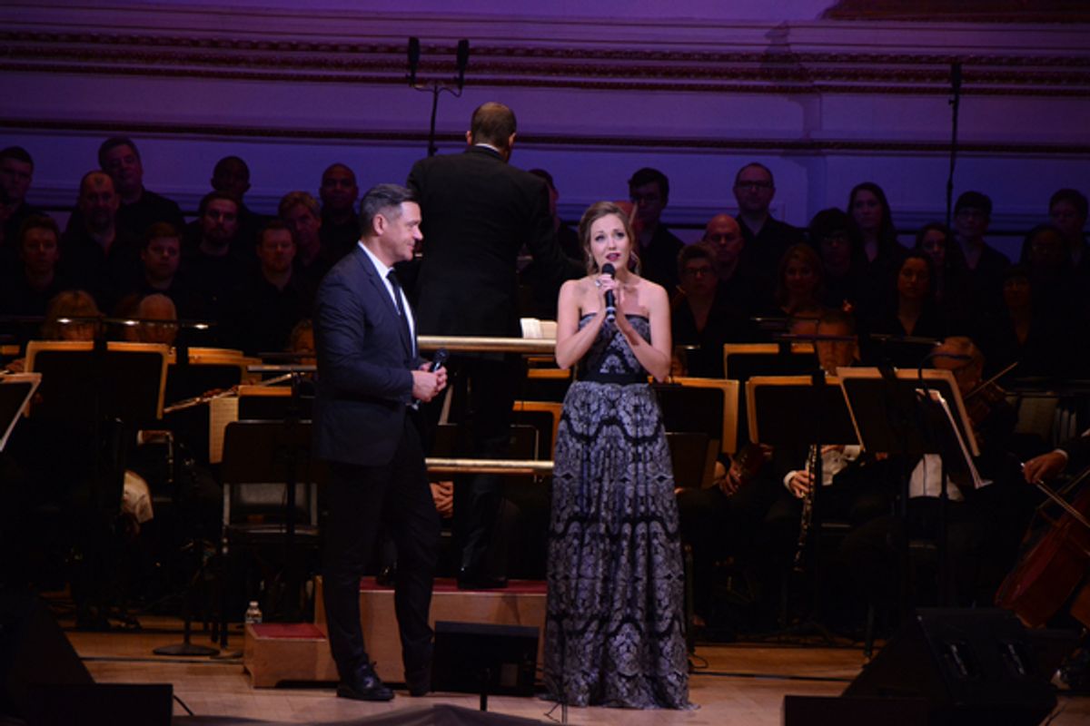 Nathan Gunn and Laura Osnes at 