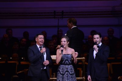 Nathan Gunn, Laura Osnes, Steven Reineke and Colin Donnell Photo