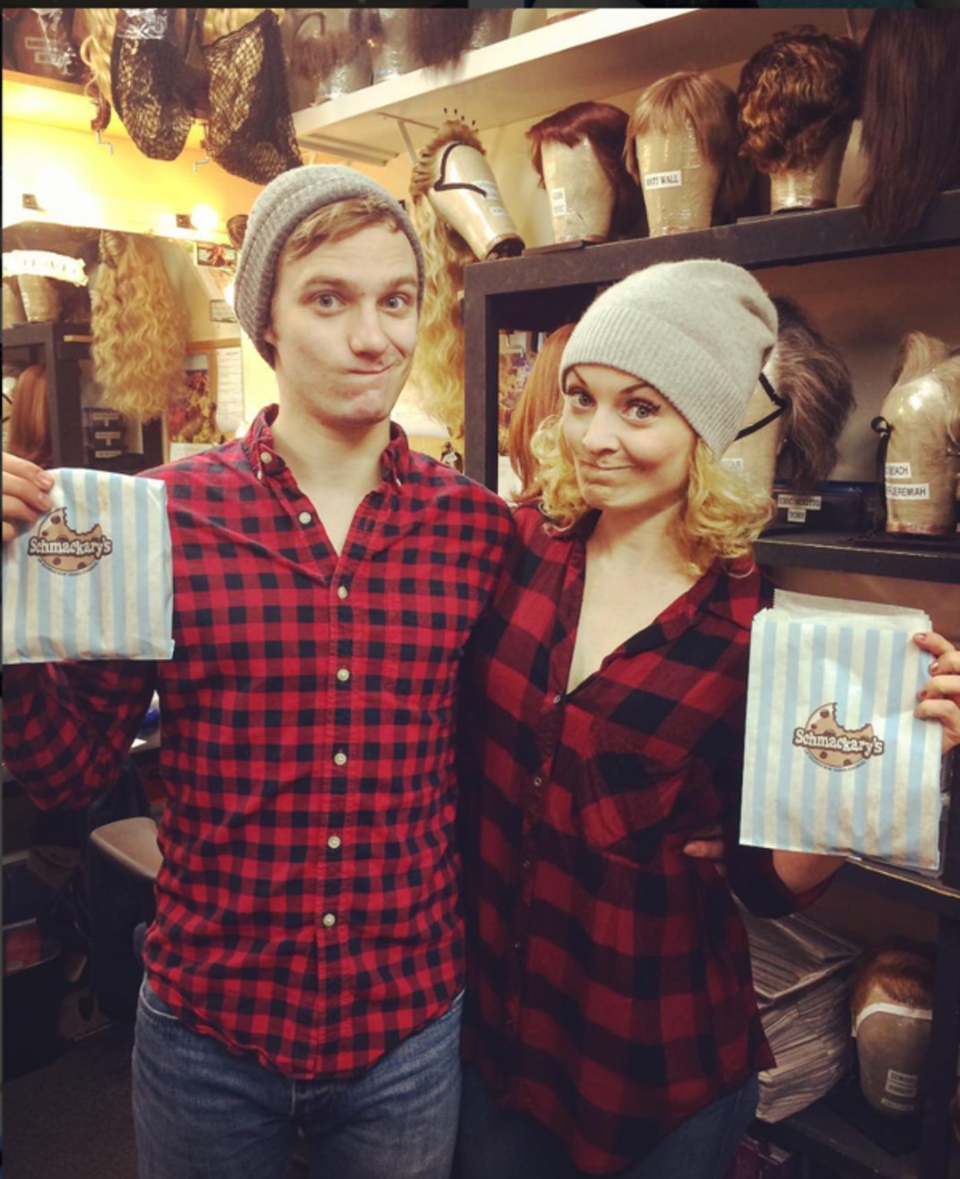 Photo Flash: A Two-Show Day in WICKED's Emerald City, SOMETHING ROTTEN Gets Something Sweet, and More Saturday Intermission Pics! Photo Flash: A Two-Show Day in WICKED's Emerald City, SOMETHING ROTTEN Gets Something Sweet, and More Saturday Intermission Pics! Image