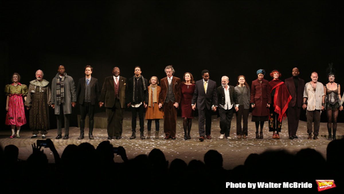 Philip Kerr, Carl Hendrick Louis, Quinn Mattfeld,  Chuck Cooper, Kyle Beltran, Tavi Gevinson, John Glover, Diane Lane, Harold Perrineau, Joel Grey and  Celia Keenan-Bolger at 