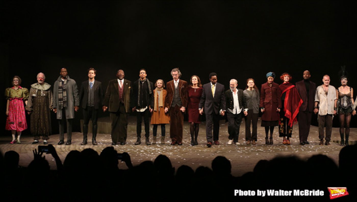 Photo Coverage: THE CHERRY ORCHARD Company Takes Opening Night Bows!  Image