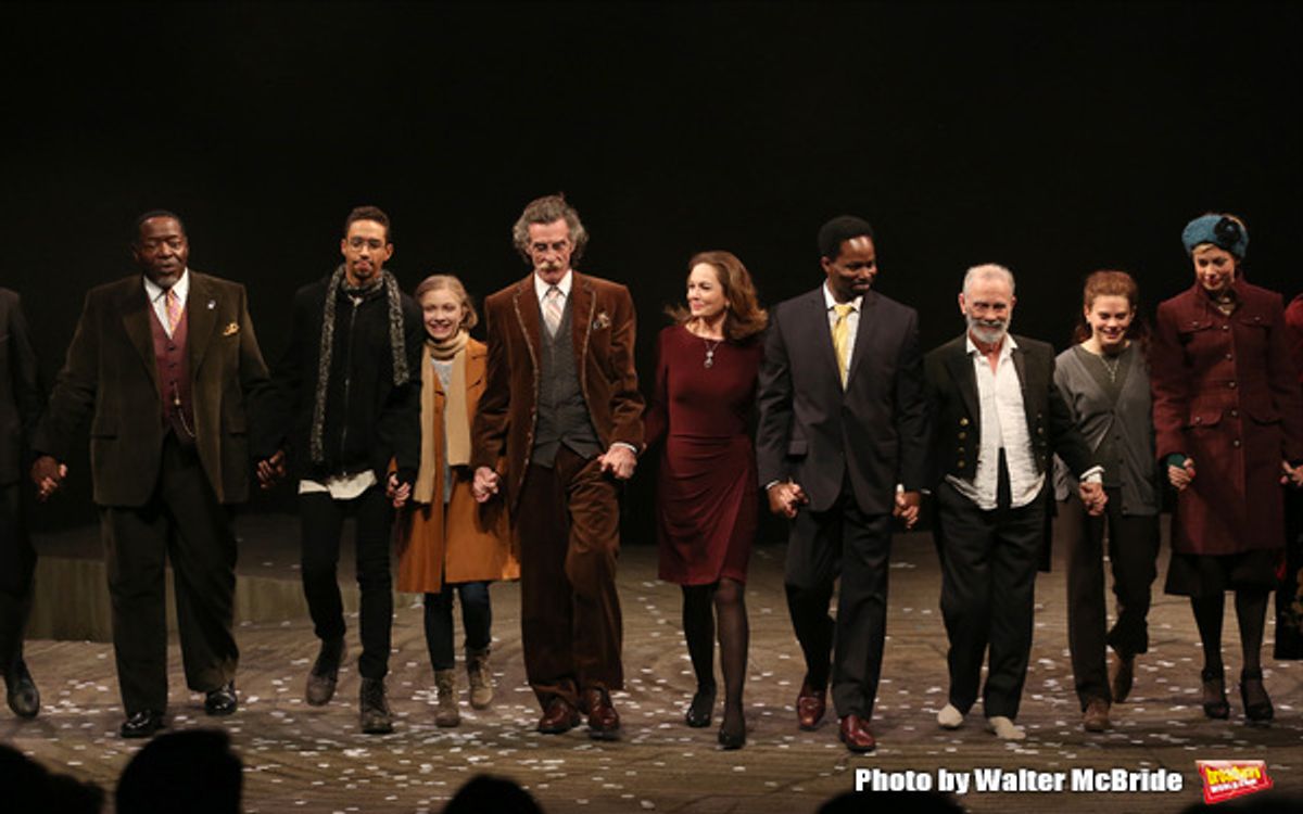 Chuck Cooper, Kyle Beltran, Tavi Gevinson, John Glover, Diane Lane, Harold Perrineau, Joel Grey and  Celia Keenan-Bolger  at 