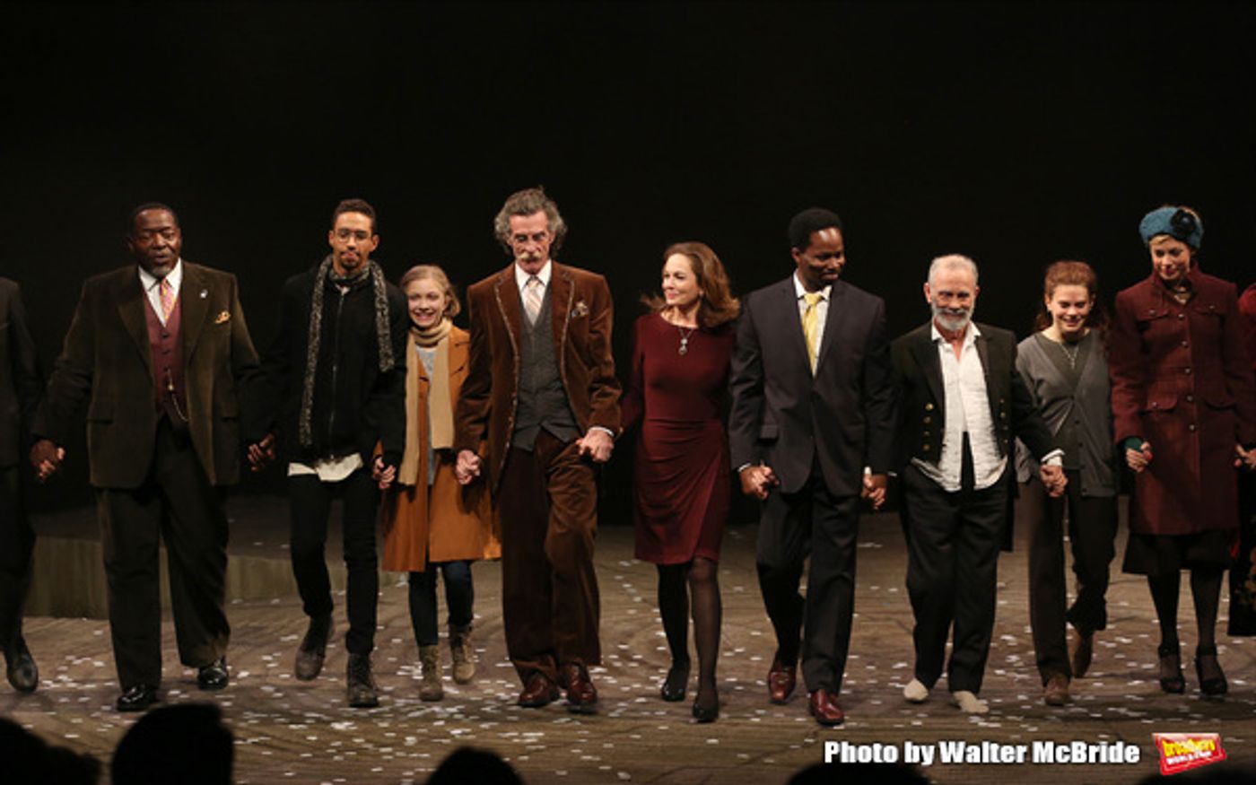 Photo Coverage: THE CHERRY ORCHARD Company Takes Opening Night Bows!  Image