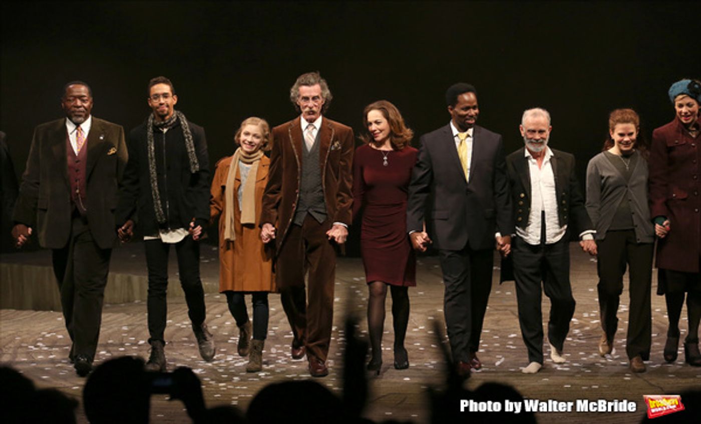 Photo Coverage: THE CHERRY ORCHARD Company Takes Opening Night Bows!  Image
