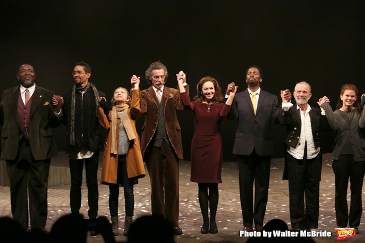 Photo Coverage: THE CHERRY ORCHARD Company Takes Opening Night Bows!  Image