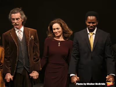 John Glover, Diane Lane and Harold Perrineau  Photo