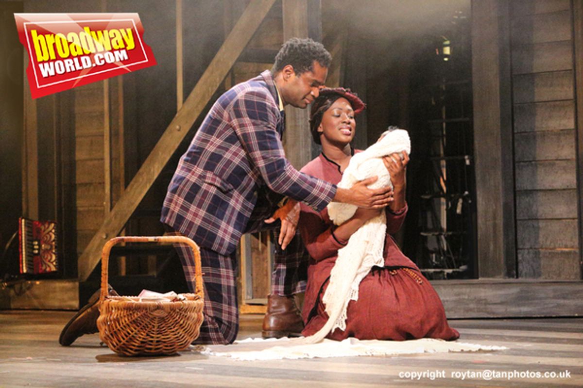 Ako Mitchell and Jennifer Saayeng at 