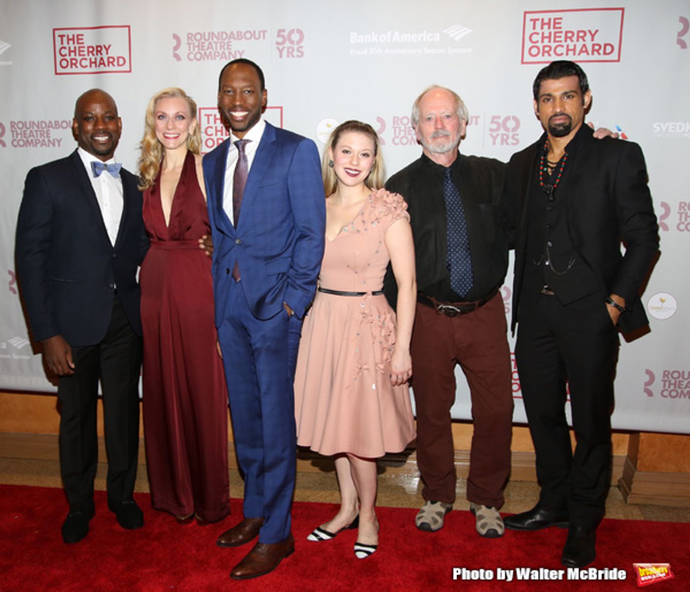 Photo Coverage: THE CHERRY ORCHARD Company Celebrates Opening Night!  Image