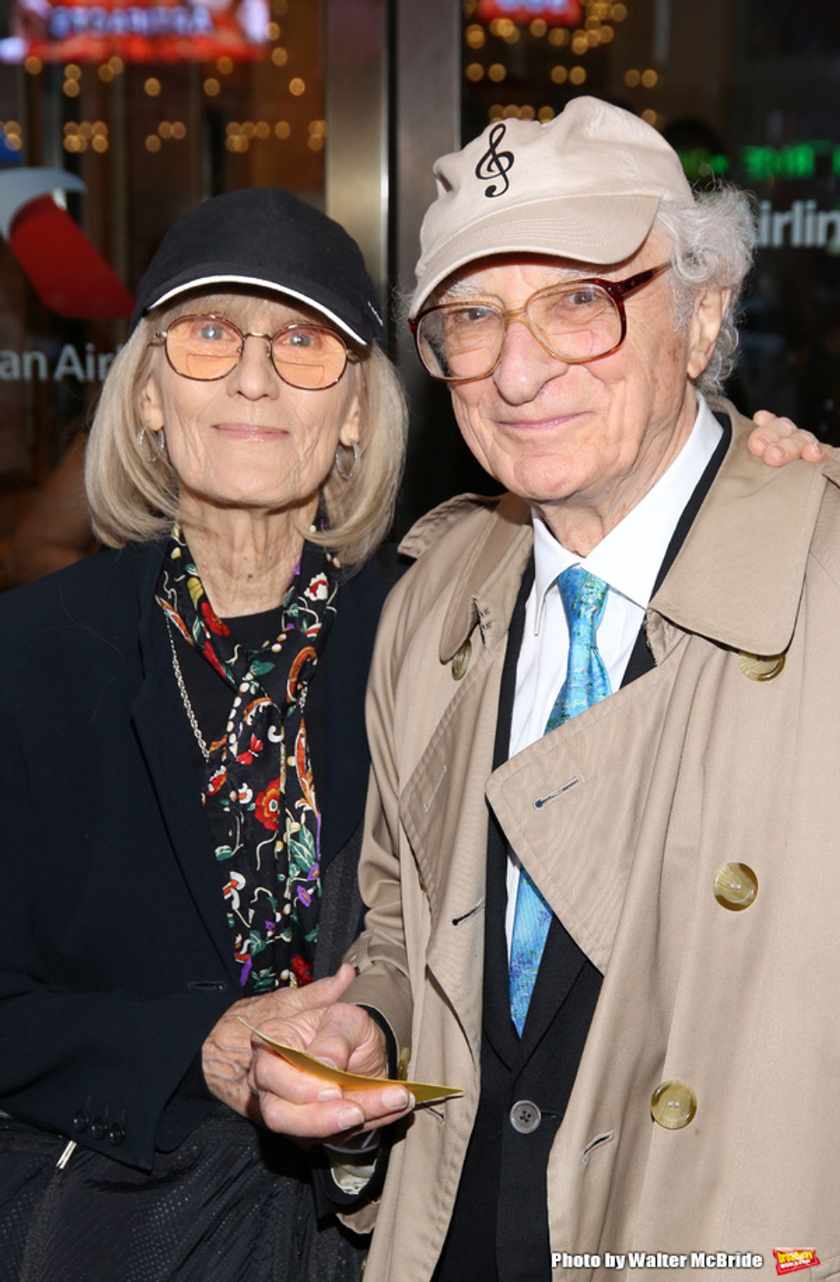 Margery Gray Harnick and Sheldon Harnick  at 