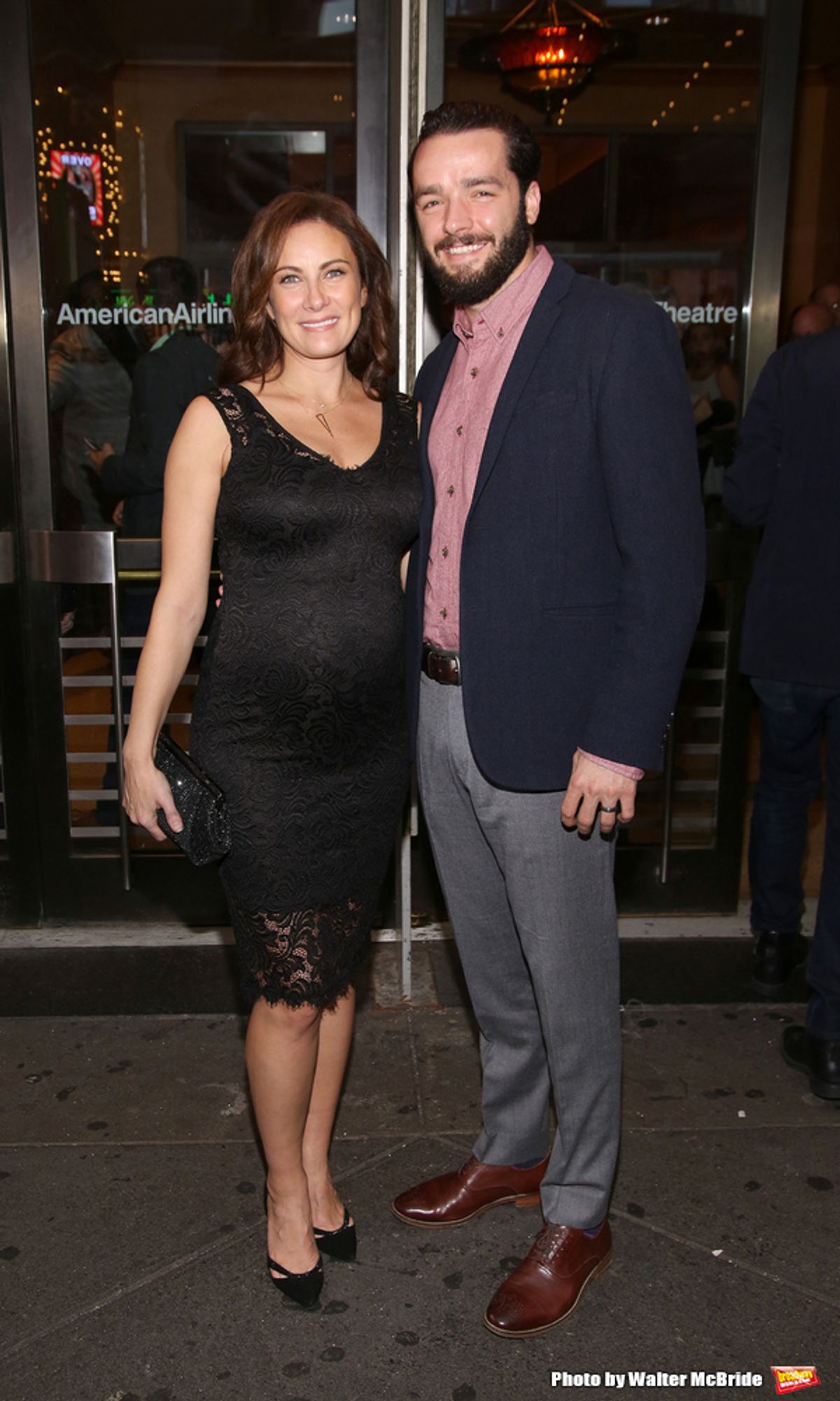 Laura Benanti and Patrick Brown  at 