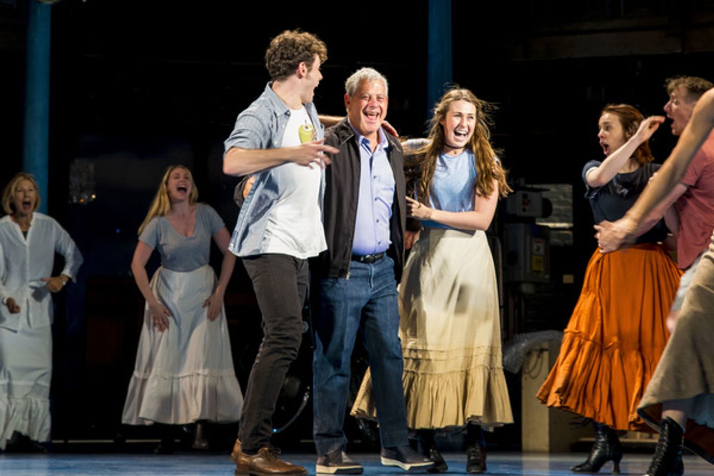 Photo Flash: Cast of HALF A SIXPENCE Surprises Sir Cameron Mackintosh on Birthday Photo Flash: Cast of HALF A SIXPENCE Surprises Sir Cameron Mackintosh on Birthday Image