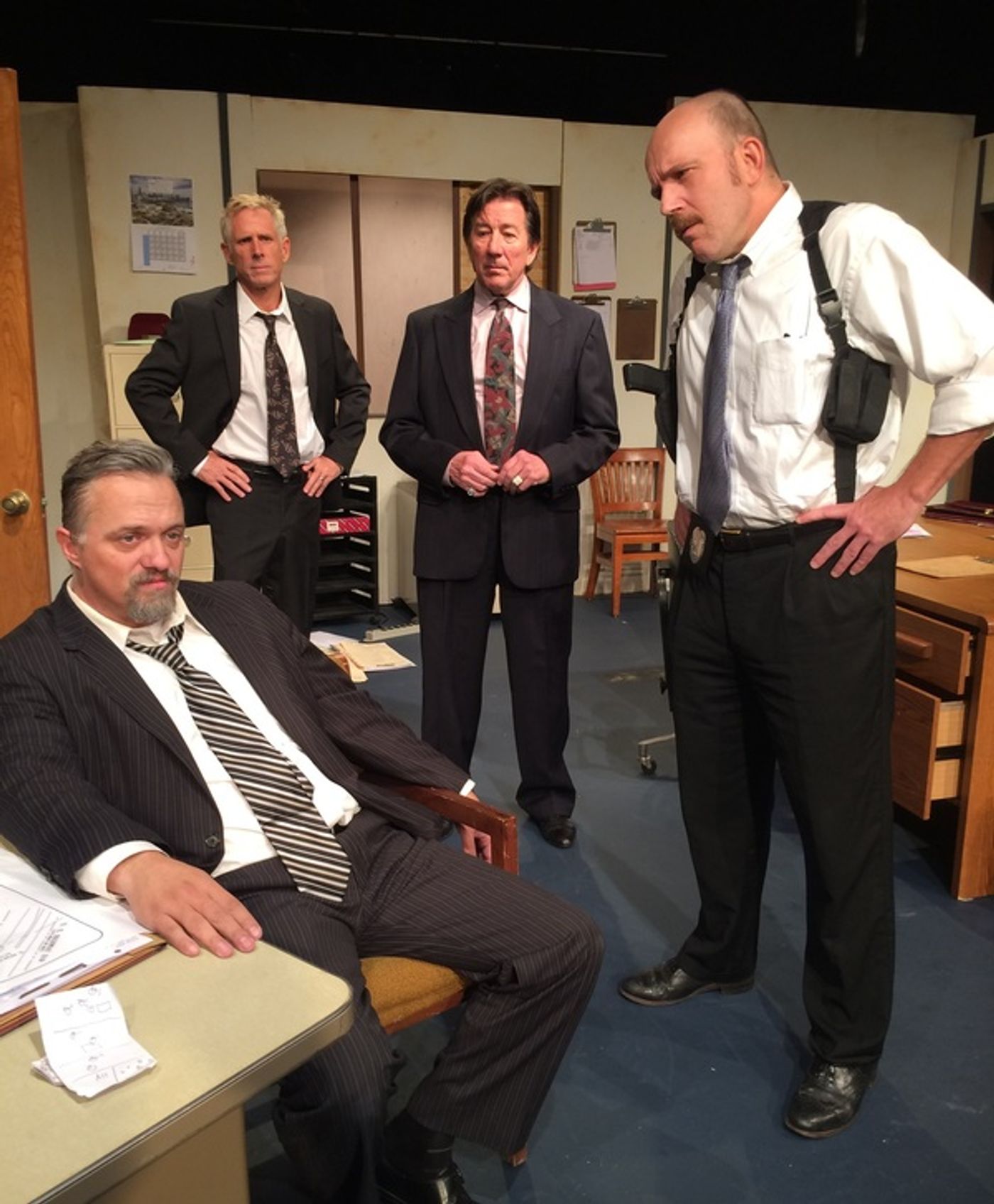 Photo Flash: First Look at Mamet's Electrifying Drama GLENGARRY GLEN ROSS at City Theatre  Image
