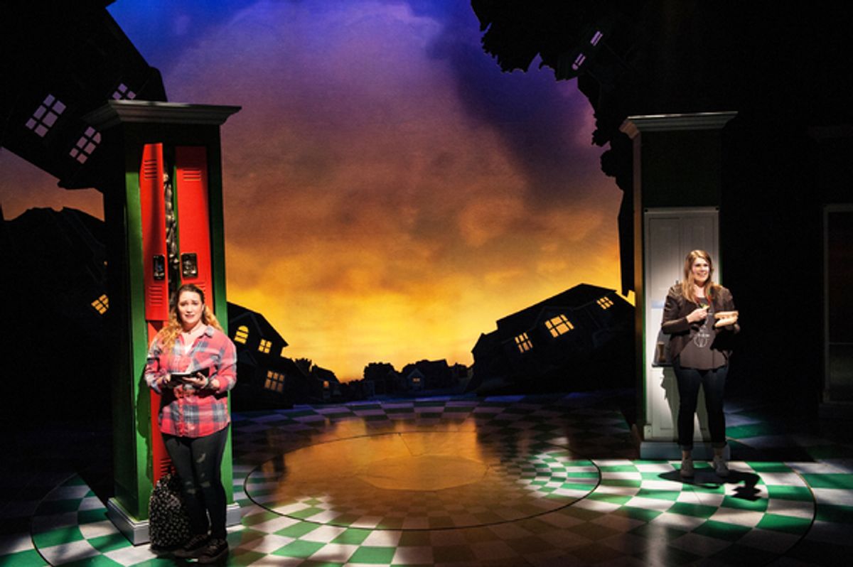 Emma Hunton and Heidi Blickenstaff at 