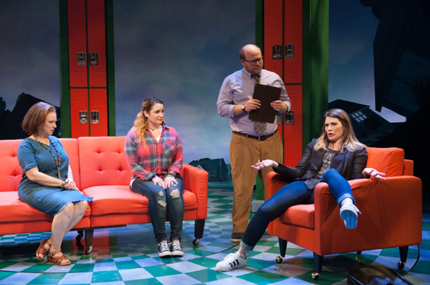 Photo Flash: First Look at Heidi Blickenstaff, Emma Hunton and More in Disney's FREAKY FRIDAY in D.C.  Image